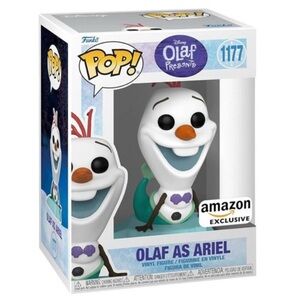 Funko Pop Olaf as Ariel Vinyl Figure
